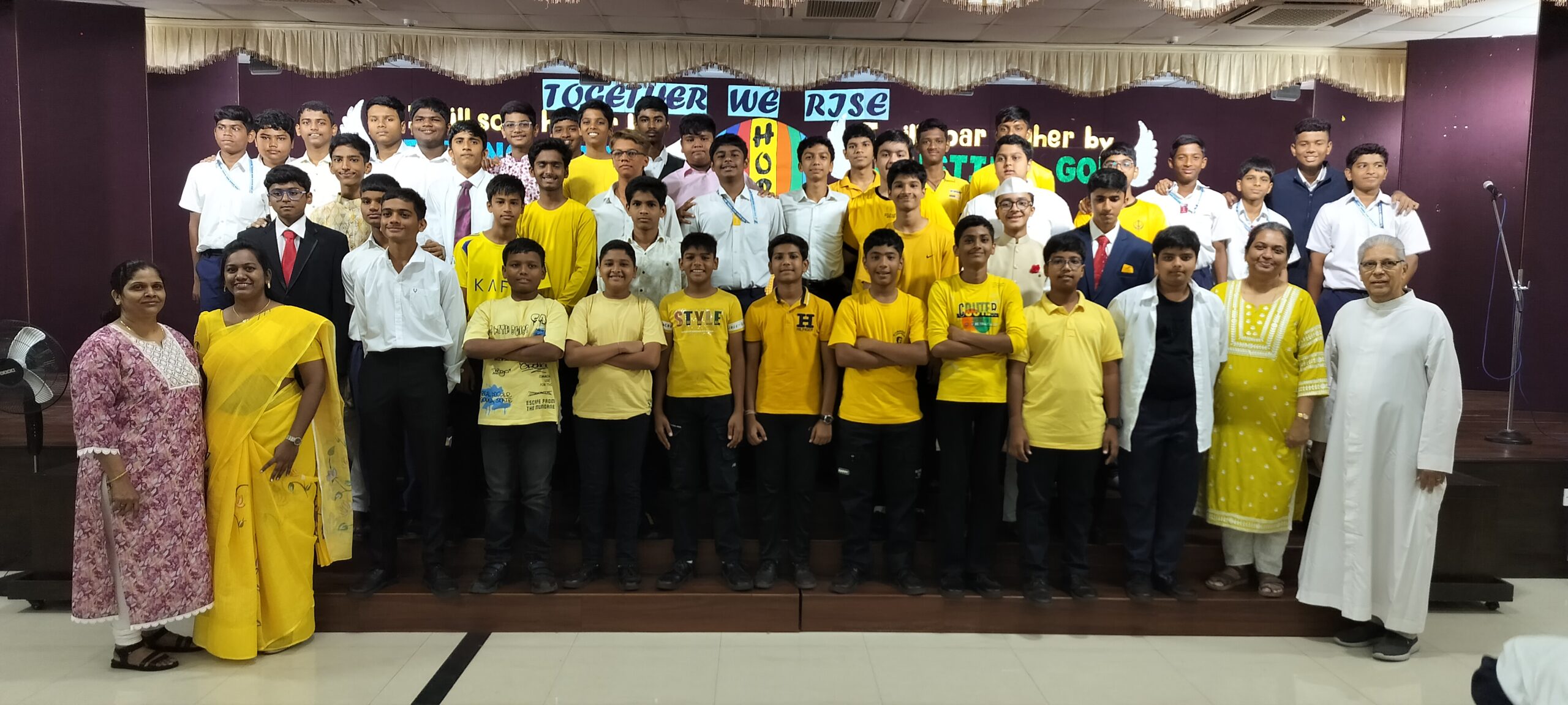 Together We Rise: Class 9E Children’s Day assembly