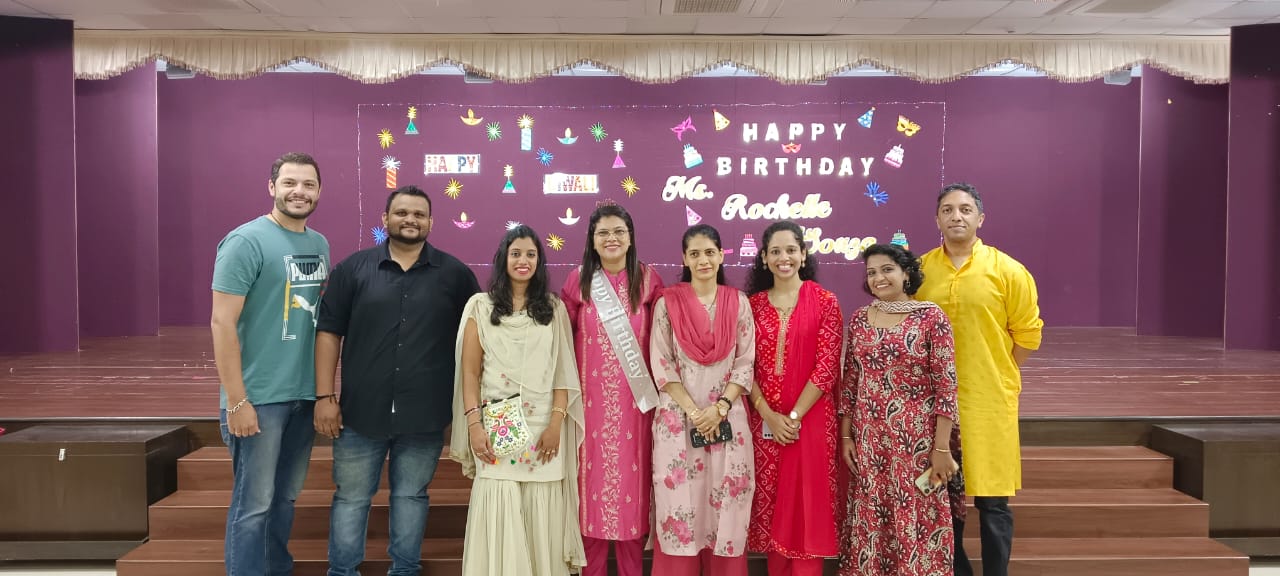 KG Supervisor Ms.Rochelle’s Birthday cum Diwali Celebration in the Fr.Bernard Hall on 16th October 2025.