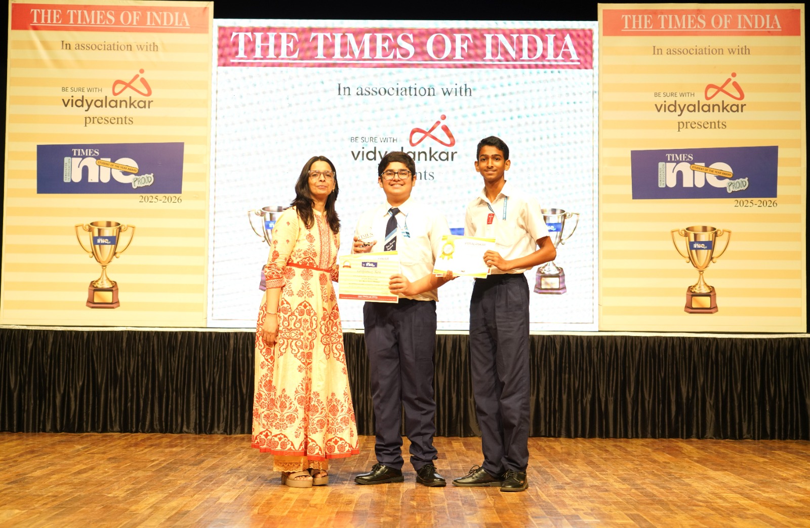 Honouring young achievers at the Times NIE Student of the Year event