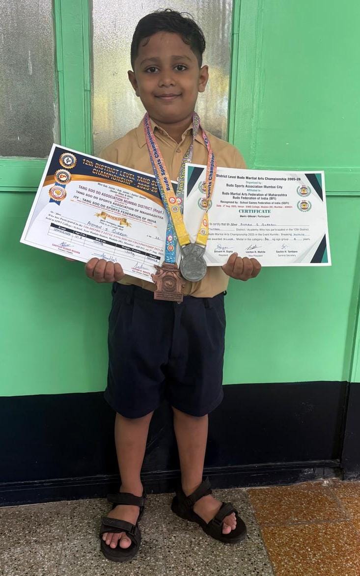 Congratulations to our Martial Arts Champ, Ayman Qureshi.