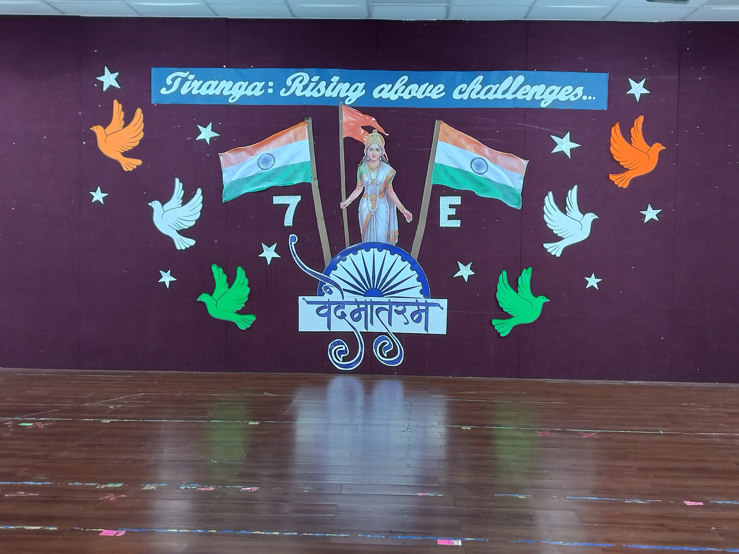 7E-Assembly: Weaving the Colours of the Tiranga into Stories of Resilience.