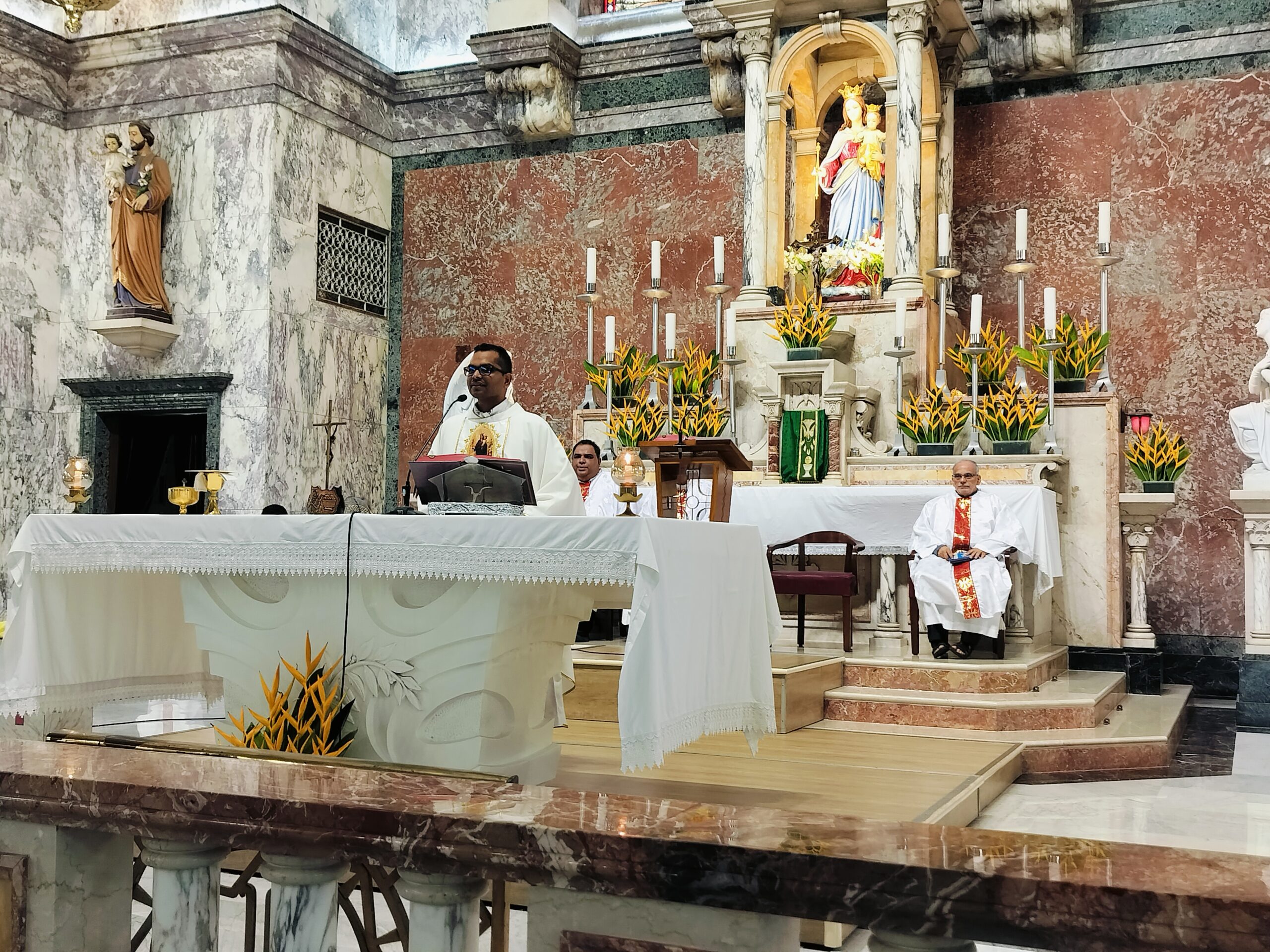Spiritual Enrichment with Newly Ordained Priest